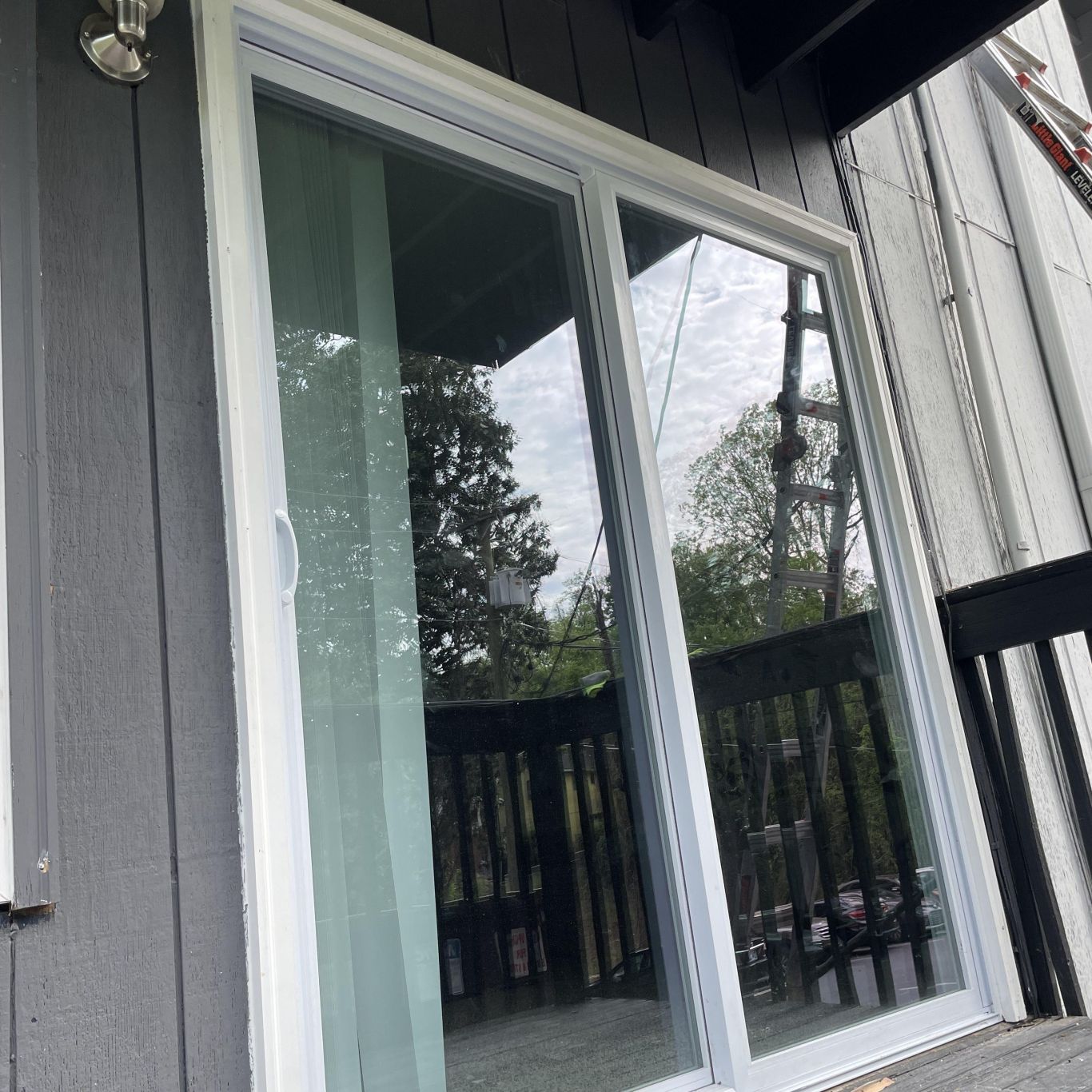 East Ridge Flats Door and Porch Finished Product