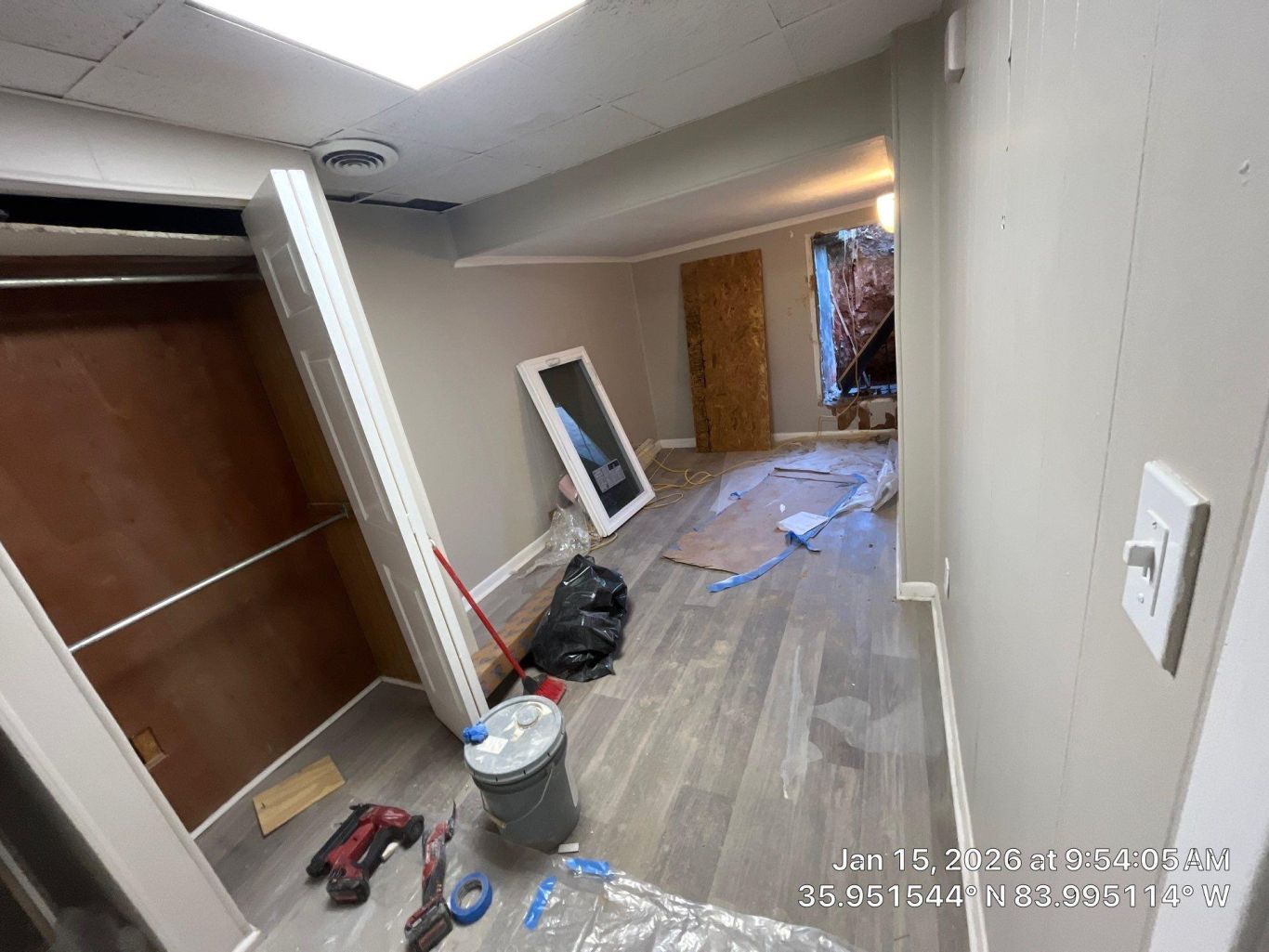 Unit A Window well pit Renovation